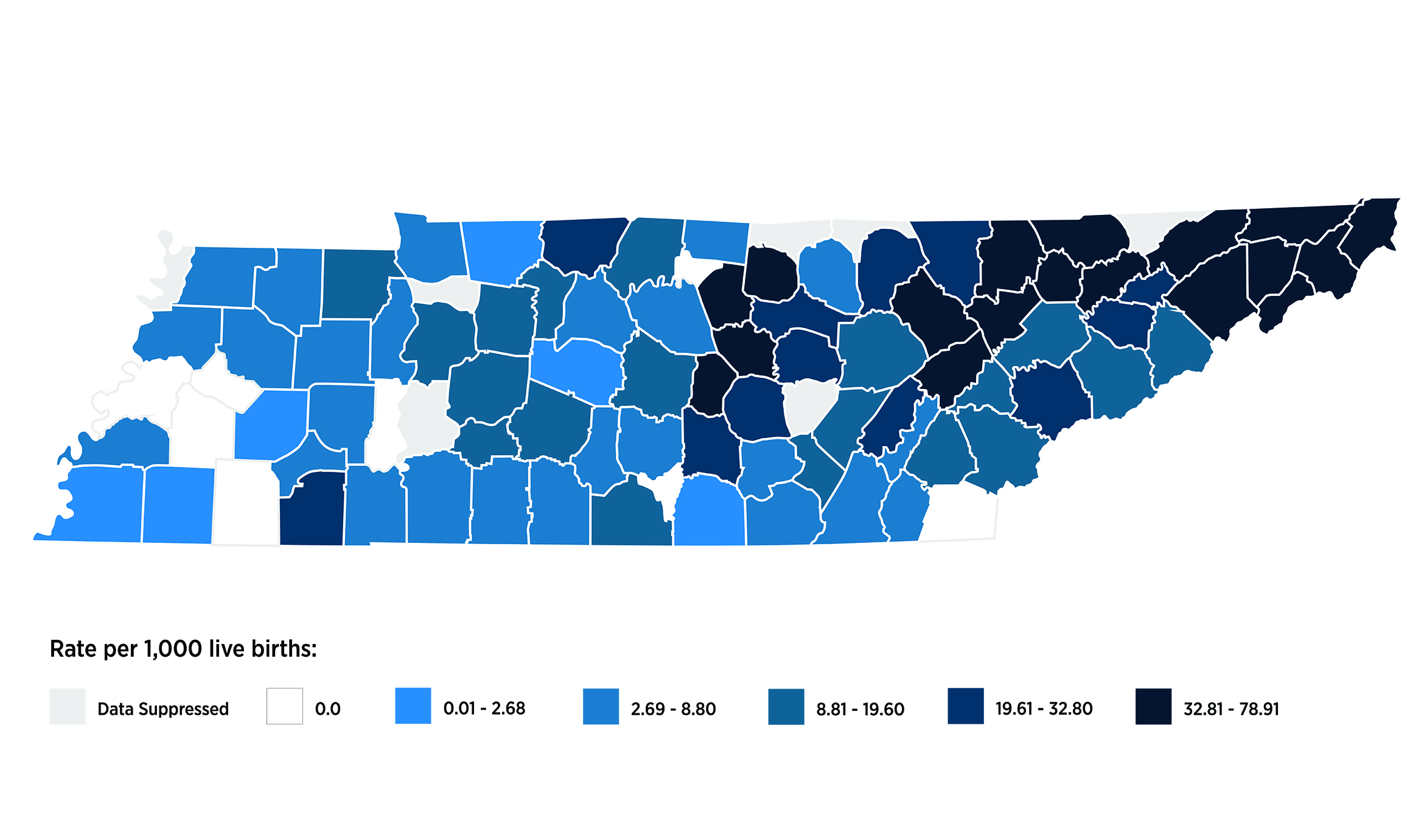 Diabetes Percentages_TN Counties Better Tennessee