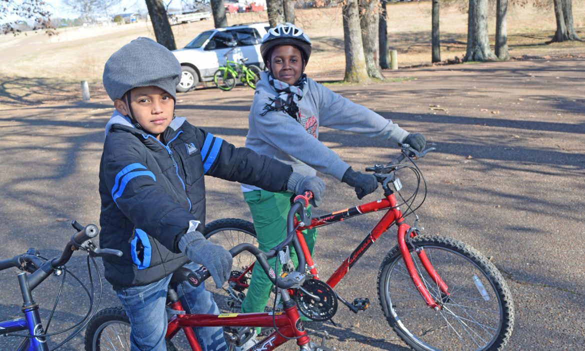 boys on bicycles